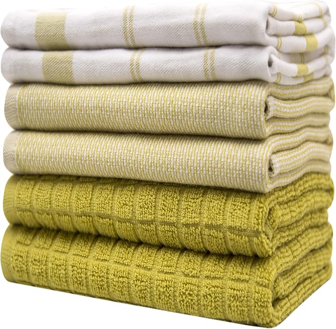 Premium Kitchen Towels 6 Pack 100% Cotton - Image 6