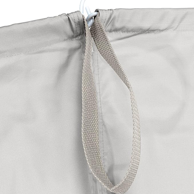 Household Essentials Door Hanging Laundry Bag, Washable Canvas Bag - Image 10