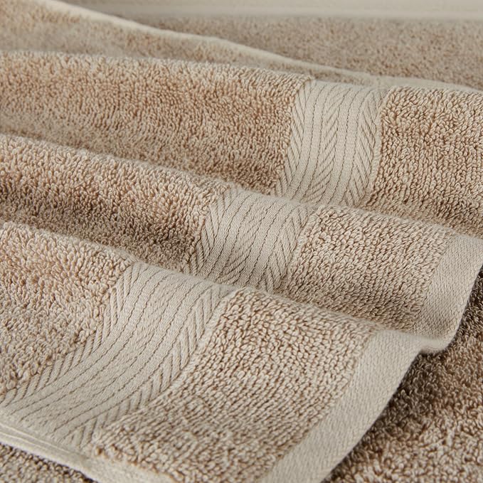 Amazon Basics Fade-Resistant Highly Absorbent 100% Cotton Washcloths, Machine - Image 5