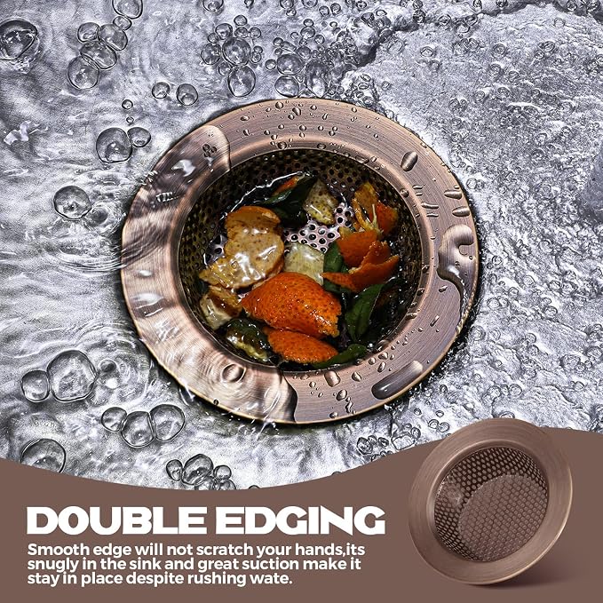 Retisee 2 Pcs Kitchen Sink Drain Strainer 4.4 Inch - Image 3