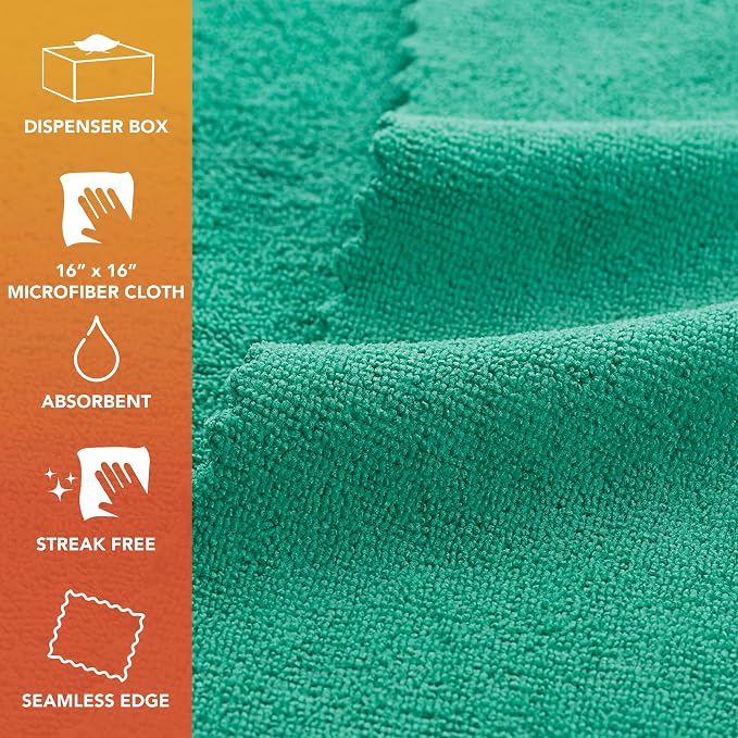 Arkwright Smart Rags Microfiber Cleaning Cloths, Lint Free 215 GSM Reusable - Image 2