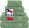 American Veteran Towel, 100% Cotton Turkish 6 Piece Towel Set, Luxury Towels by AmericanVeteranTowel