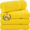 Cotton Paradise 100% Cotton Turkish Towel Set, Soft Absorbent Quick Dry by UNITEDHOMETEXTILE