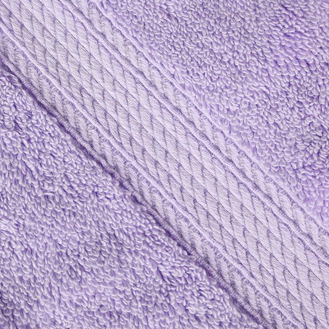 SUPERIOR Egyptian Cotton Pile Heavyweight Bath Sheet, 2 Piece Set, Ultra Soft - Image 3