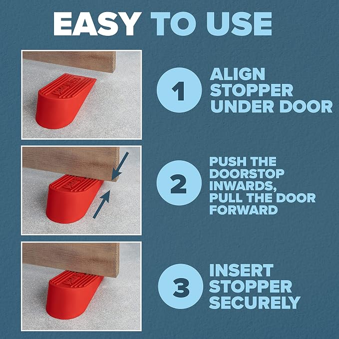 Large Rubber Door Stopper Made in USA - Image 9