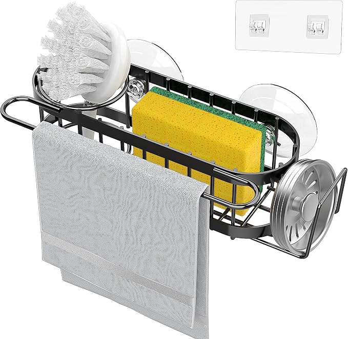 Cisily Kitchen Sponge Holder for Kitchen Sink - Image 4