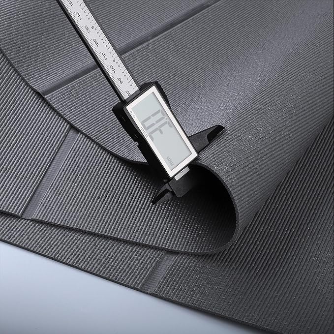 PABUSIOR Foam Shelf Liner for Under Sink: 3 MM Thick Non-Slip Large Kitchen Cabinet Liners - 22" x 82.7" Dark Grey Strong Grip Cushion Tool Box Drawer Mat