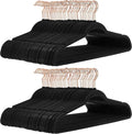 Amazon Basics Slim Velvet Non-Slip Space Saving Suit Clothes Hangers, Closet by AmazonBasics