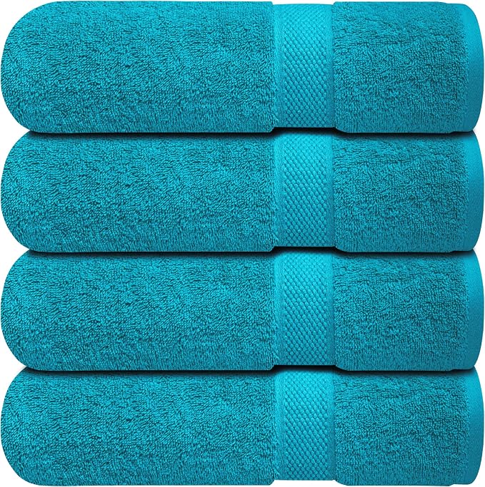 Infinitee Xclusives 100% Ring-Spun Cotton Bath Towels by InfiniteeXclusives