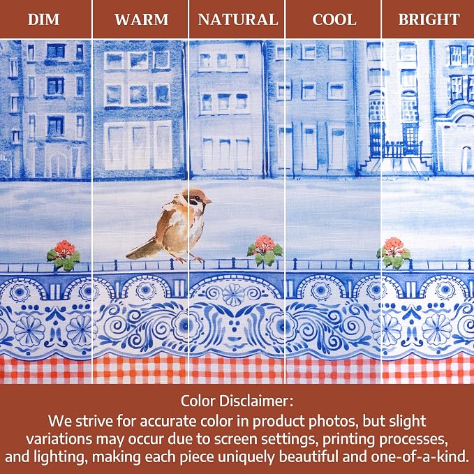 Maison d' Hermine Kitchen Towels Set of 3 Reusable 100% Cotton 27.50" x 20" - Image 6