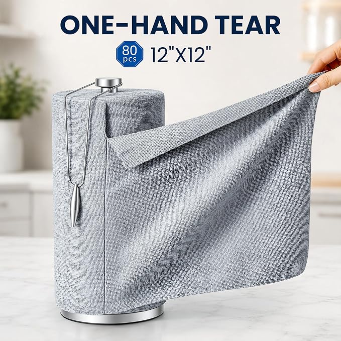 Veco Microfiber Cleaning Cloth Roll - Image 4