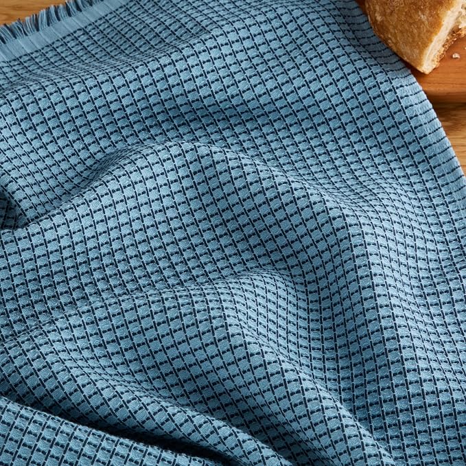 KitchenAid Gourmet Series Gridlines Kitchen Towels 3-Pack Set, 100% Cotton - Image 5