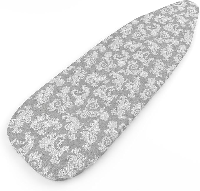 Encasa XO Padded Ironing Board Cover and Pad 54"x18" Grey - Image 5