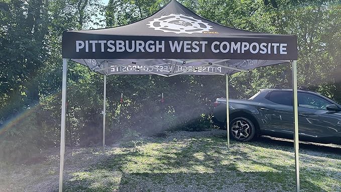 Custom Canopy 10x10 with Logo, Custom Pop up Tent for Trade Show, Personalized Canopy Tent for Advertising Event, Farmer Market, Business Branding, Customized Canopy Heavy Duty
