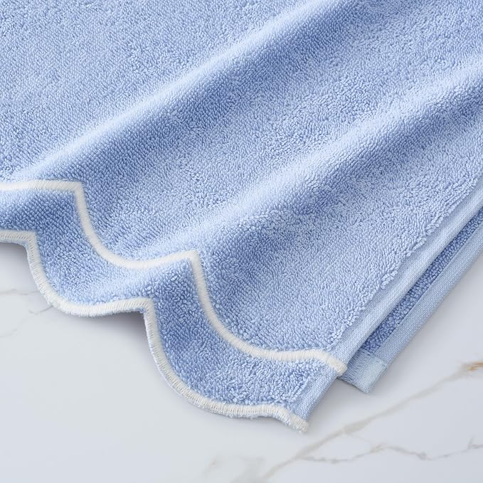 Peri Home 2 Piece Cotton Bath Towel Set, Embroidered - Image 5