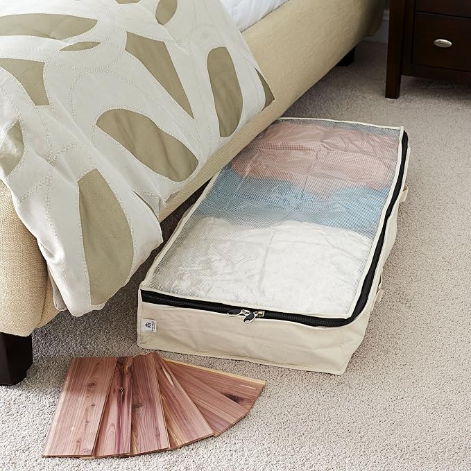Household Essentials Cedarline Under Bed Storage Bag - Image 2