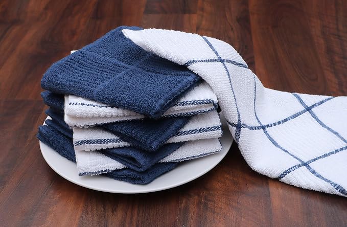 AMOUR INFINI Dish Cloths for Washing Dishes Set of 8 - Image 4