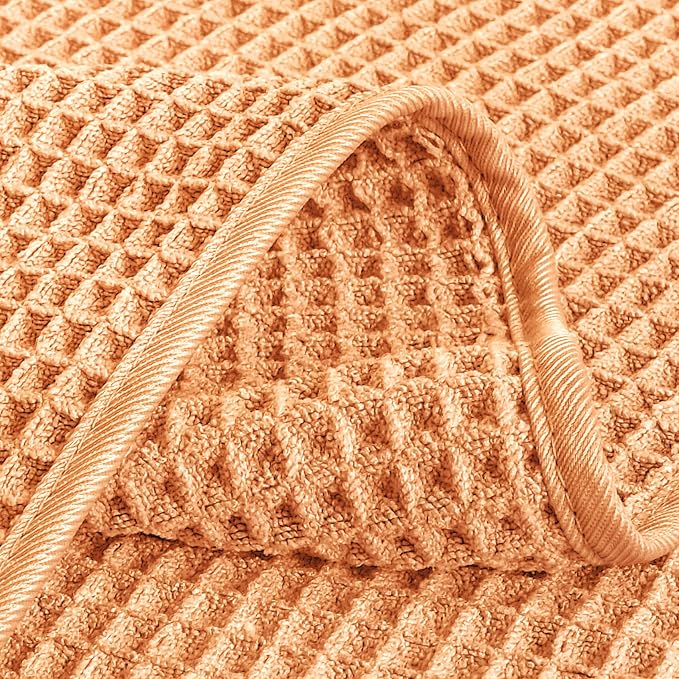 POLYTE 430 GSM Poly Blend Microfiber Quick Dry Waffle Hand Towel, 16x30 in | 4 - Image 4