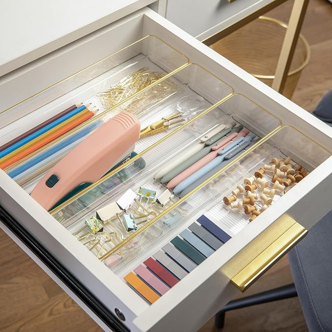Martha Stewart Kerry Stackable Desk Drawer Organizers - Image 2
