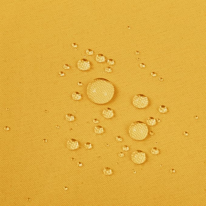 ALYVIA SPRING Waterproof Fabric Shower Curtain or Liner Cream/Yellow - Image 5