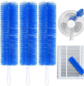 Fan Cleaner Brush Bendable Fans Duster Reusable Dust Remover Plastic Dust by Augisteen