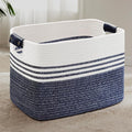 100L Woven Laundry Basket Hamper by SunNewt