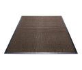 Guardian WaterGuard Indoor/Outdoor Wiper Scraper Floor Mat, Rubber/Nylon, 4'x6', Brown