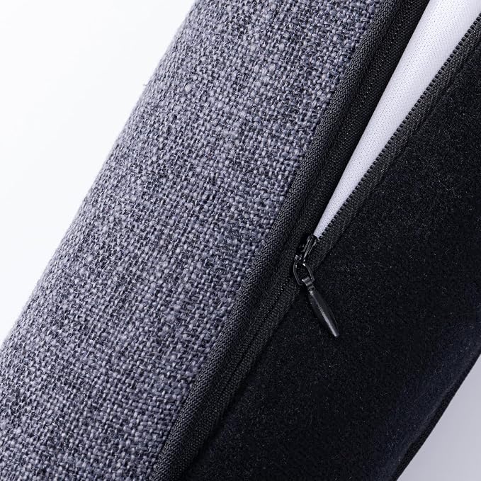 Sunolga Linen Door Draft Stopper, Removable Washable Cover, Blocks Hot and Cold - Image 3