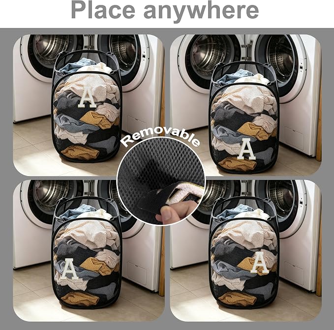Collapsible Pop Up Laundry Hamper, Extra Large - Image 5