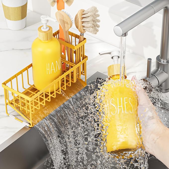 Cisily Kitchen Dish Soap Dispenser Set - Image 6