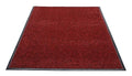 Guardian Platinum Series Indoor Wiper Floor Mat, Rubber with Nylon Carpet, 4'x6', Red
