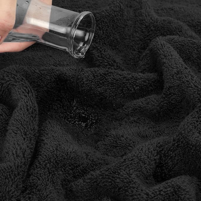 Cotton Paradise 100% Cotton Turkish Towel Set, Soft Absorbent Quick Dry - Image 6
