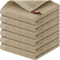 Homaxy 100% Cotton Terry Kitchen Dish Cloths, 6 Pack by Homaxy