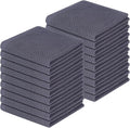 Homaxy 100% Cotton Waffle Weave Kitchen Dish Cloths 18-Pack, Dark Grey | 12 x by Homaxy