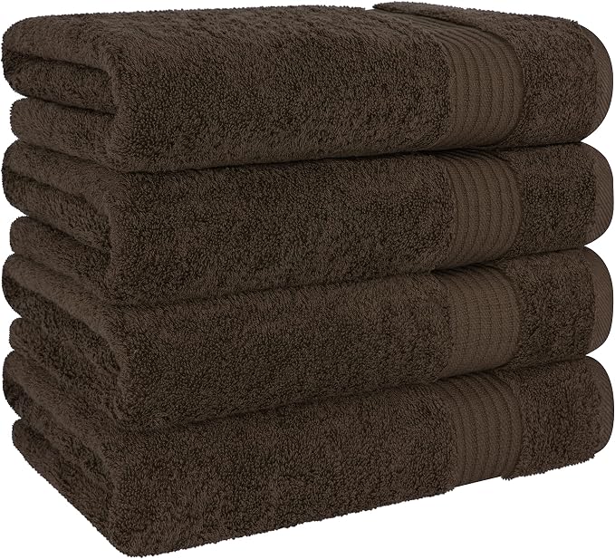 Cotton Paradise 100% Cotton Turkish Towel Set, Soft Absorbent Quick Dry - Image 5