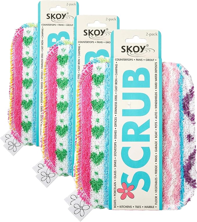Skoy Scrub, Non-Scratching Dish Scrubber by Skoy