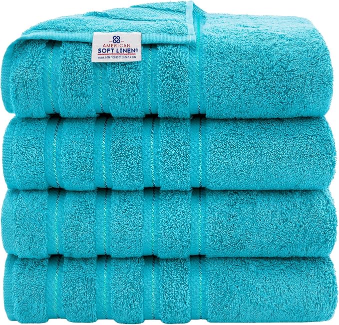 American Soft Linen 100% Cotton Luxury Turkish Towels by AmericanSoftLinen