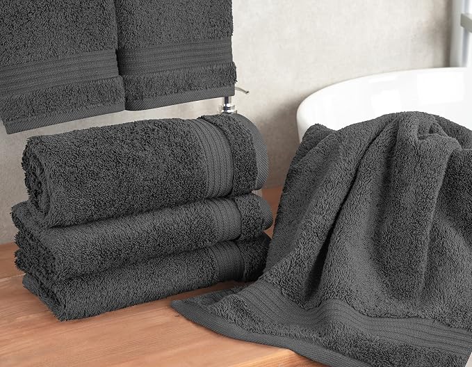 Cotton Paradise 100% Cotton Turkish Towel Set, Soft Absorbent Quick Dry - Image 2