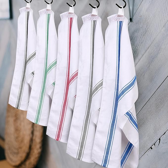 Utopia Towels Grey Dish Towels 100% Ring Spun Cotton | Highly Absorbent & - Image 6