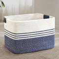 86L Woven Laundry Basket Hamper by SunNewt