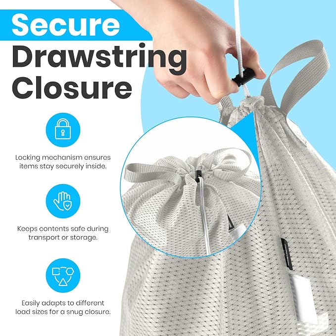 Handy Laundry Mesh XL Laundry Bag 24"x36" 2-Pack - Image 3