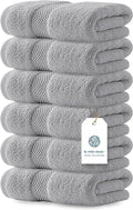 White Classic Luxury Dolphin Gray Hand Towels by WhiteClassic