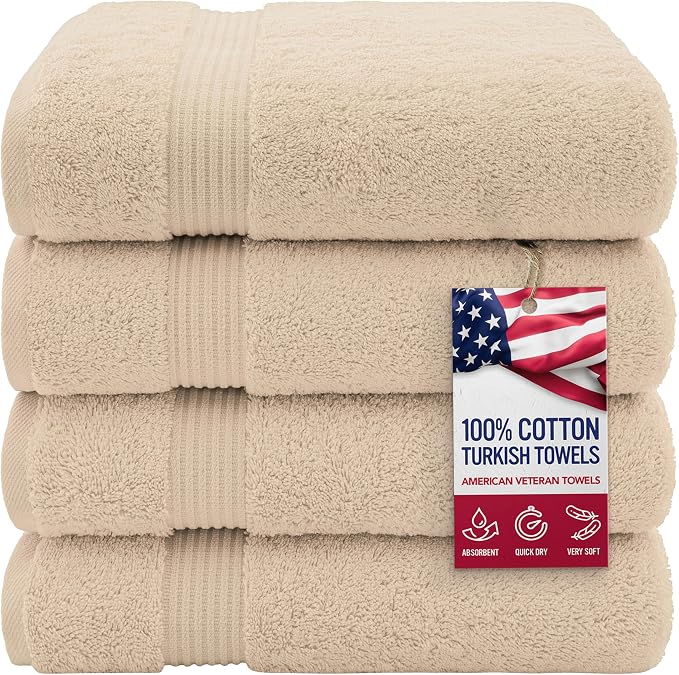 American Veteran Towel, 100% Cotton Turkish Bath Towels by AmericanVeteranTowel