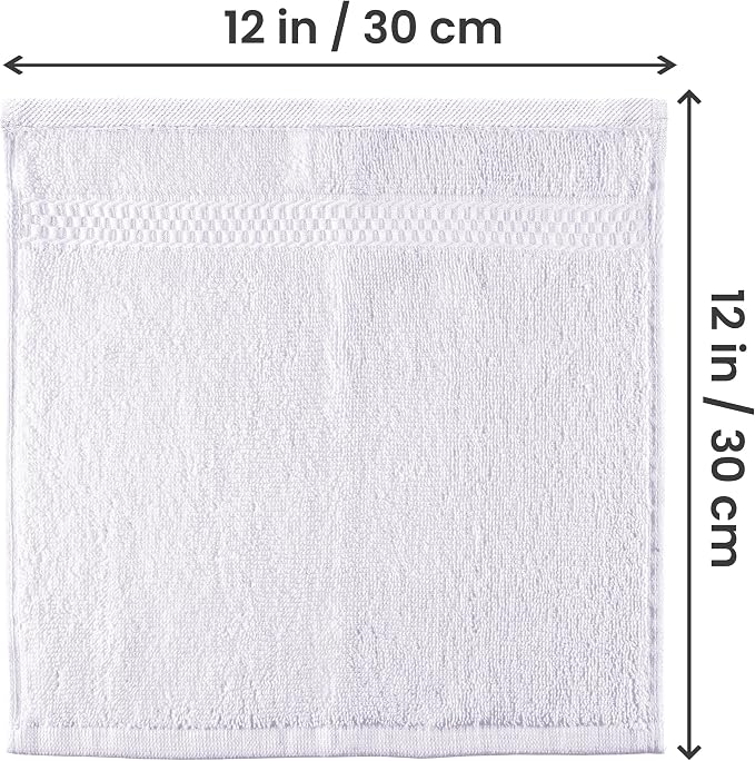 Utopia Towels 36 Pack Premium Wash Cloths Set, 12 by 12 Inches, 100% Cotton - Image 2