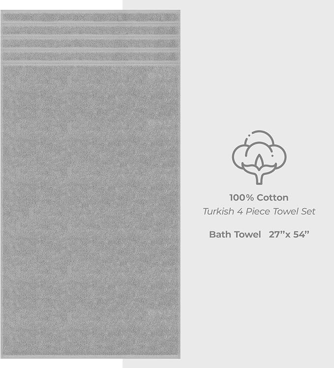 American Soft Linen 100% Cotton Luxury Turkish Towels - Image 4