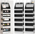 2 Pack Over the Door Organizer, Heavy-Duty 6-Shelf Hanging Storage by Criusia