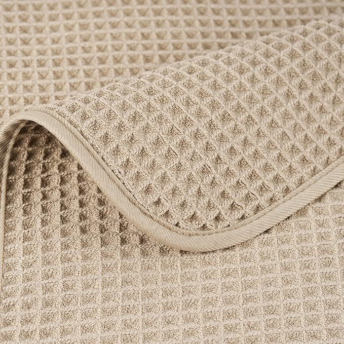 POLYTE 430 GSM Poly Blend Microfiber Quick Dry Waffle Hand Towel, 16x30 in | 4 - Image 6