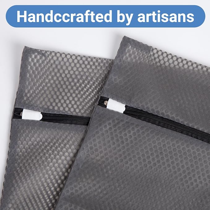 6Pcs Durable Honeycomb Mesh Laundry Bags - Image 5