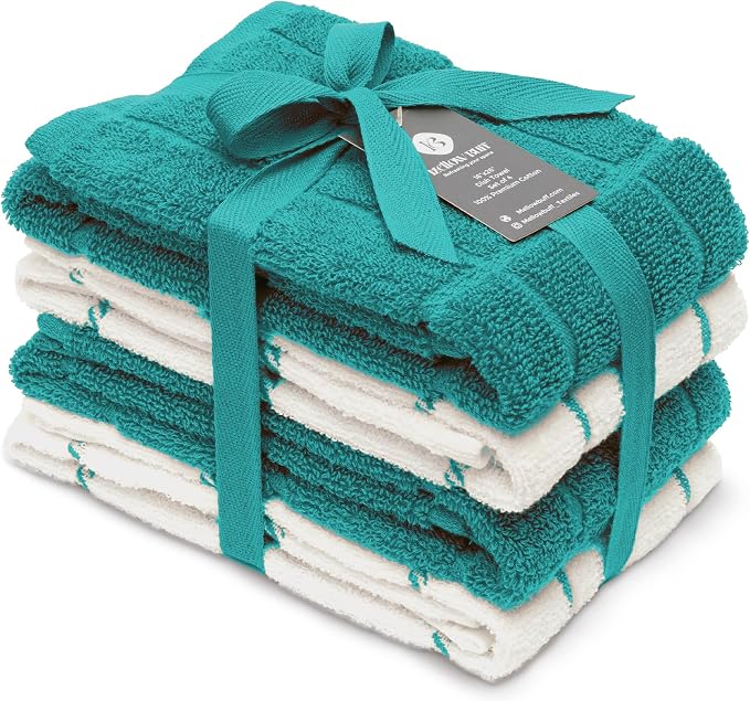 100% Cotton Terry Dish Cloth & Dish Towel by Ecotribe