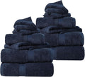 SUPERIOR Egyptian Cotton Ultra Plush & Absorbent, 12 Piece Set by SUPERIOR